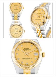 Циферблат Rolex "черный бриллиант" часы Datejust